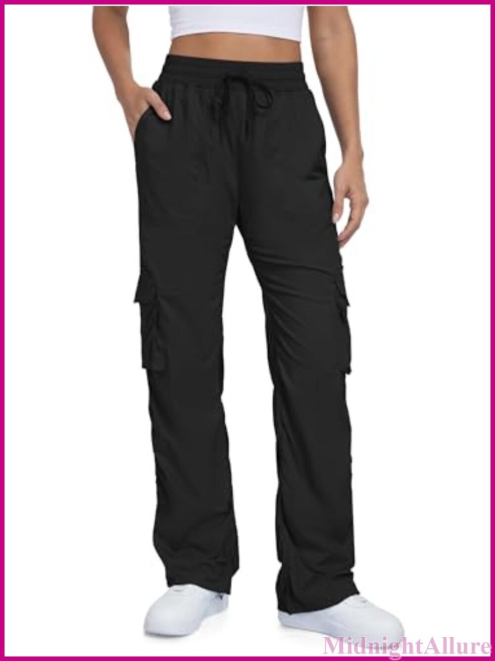 Lightweight Cargo Dance Studio Pants Ruched Joggers Workout Casual